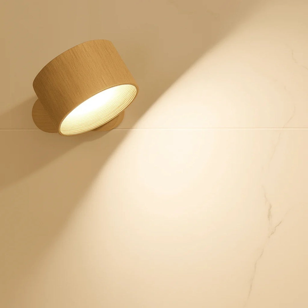 Lampa Ścienna Skandynawska z Regulowaną Głowicą i Akumulatorem - 5