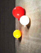 Lampa Ścienna w Kształcie Balonu Nowoczesna z Włącznikiem Sznurkowym - 12