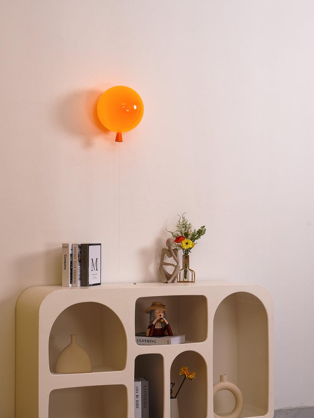 Lampa Ścienna w Kształcie Balonu Nowoczesna z Włącznikiem Sznurkowym - 3