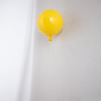 Lampa Ścienna w Kształcie Balonu Nowoczesna z Włącznikiem Sznurkowym - Żółty