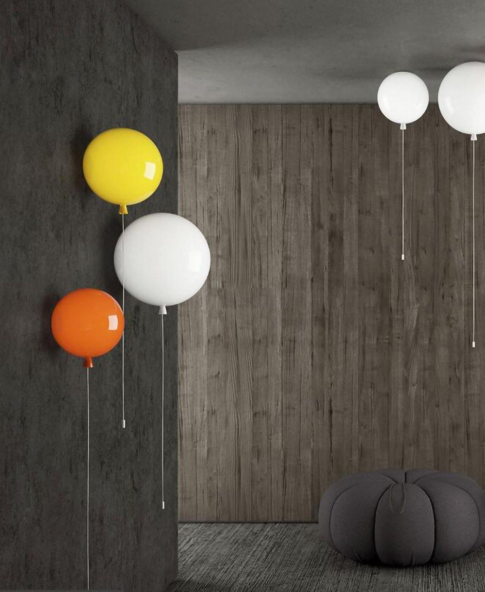 Lampa Ścienna w Kształcie Balonu Nowoczesna z Włącznikiem Sznurkowym - 6