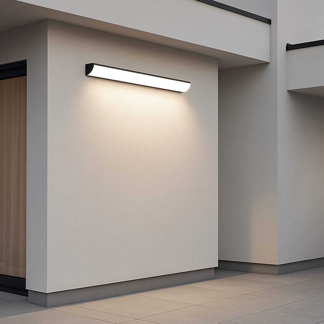 Lampa Ścienna Zewnętrzna Minimalistyczna z Zintegrowanym LED i Klasą Szczelności IP65 - 7