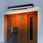 Lampa Ścienna Zewnętrzna Minimalistyczna z Zintegrowanym Oświetleniem LED - 7