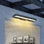 Lampa Ścienna Zewnętrzna Minimalistyczna z Zintegrowanym Oświetleniem LED - 8
