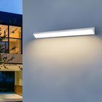 Lampa Ścienna Zewnętrzna Modernistyczna z Wbudowanym źródłem Światła i Regulacją Barwy - 5
