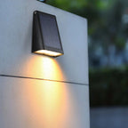 Lampa Solarna Ścienna Zewnętrzna do Ogrodu i Elewacji