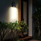 Lampa Solarna Ścienna Zewnętrzna do Ogrodu i Elewacji - 7