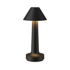 Lampa Stołowa Bezprzewodowa z Dotykowym Ściemnianiem i Ładowaniem USB - Czarny