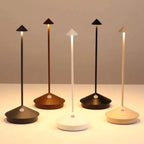 Lampa Stołowa Minimalistyczna Bezprzewodowa z Funkcją Ściemniania - Szary