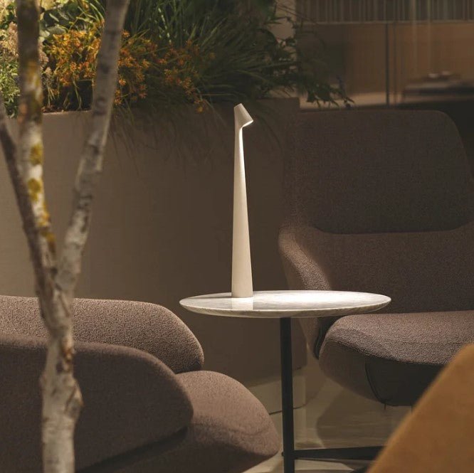 Lampa Stołowa Minimalistyczna Bezprzewodowa z Funkcją Ściemniania i Regulacją Temperatury Barwowej - 12