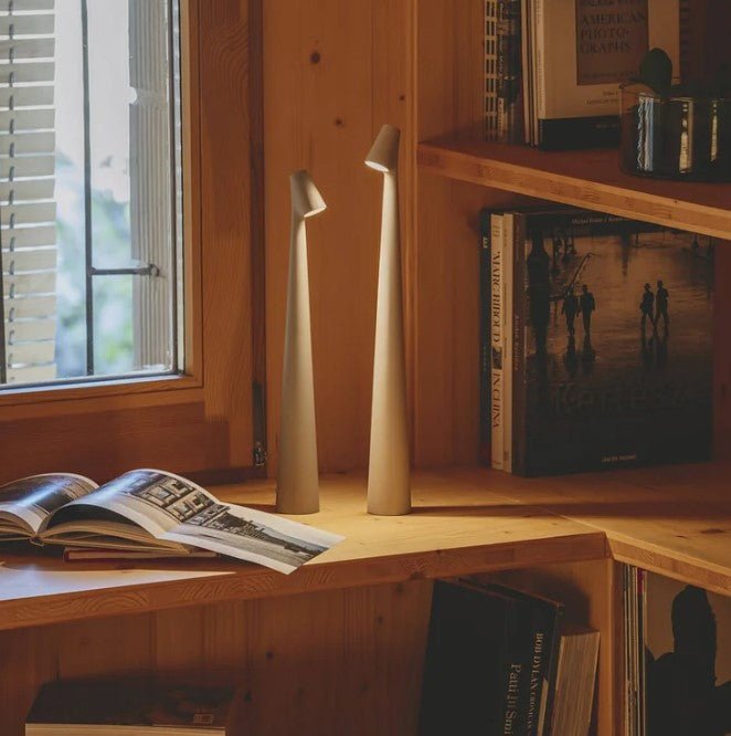 Lampa Stołowa Minimalistyczna Bezprzewodowa z Funkcją Ściemniania i Regulacją Temperatury Barwowej - 15