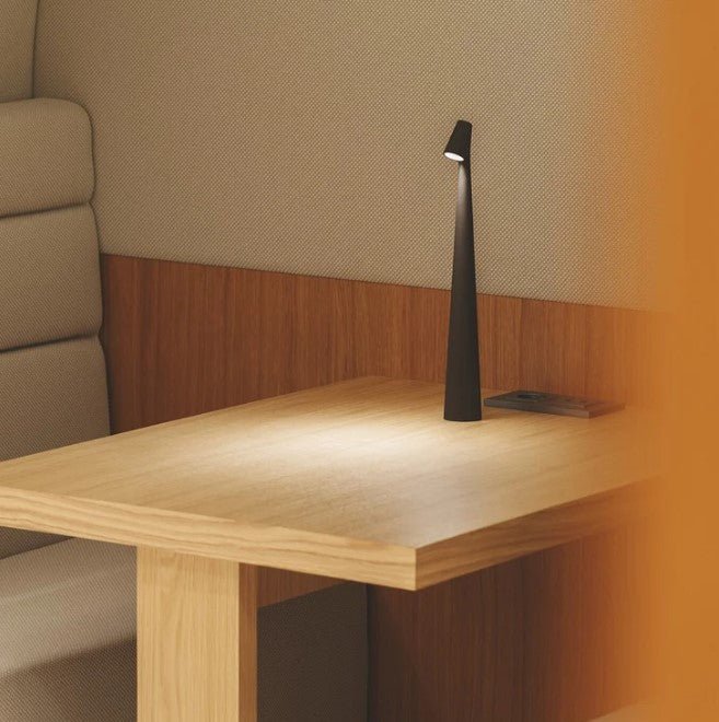 Lampa Stołowa Minimalistyczna Bezprzewodowa z Funkcją Ściemniania i Regulacją Temperatury Barwowej - 16
