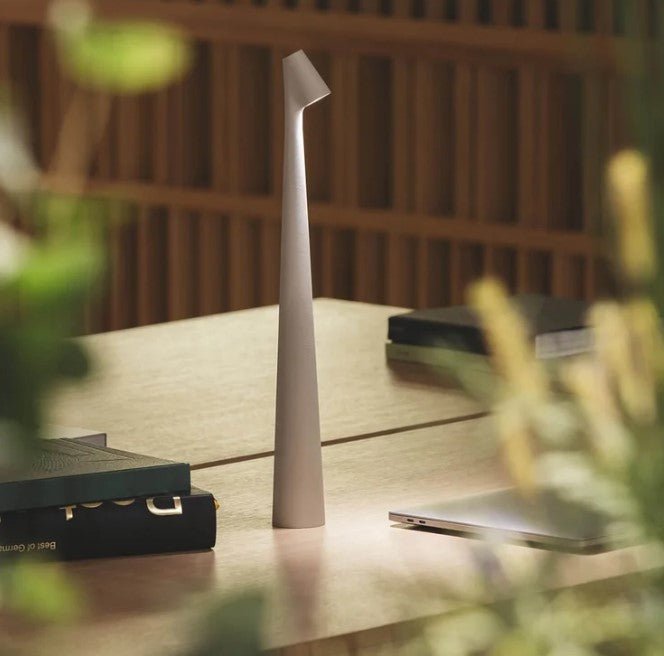 Lampa Stołowa Minimalistyczna Bezprzewodowa z Funkcją Ściemniania i Regulacją Temperatury Barwowej - 18