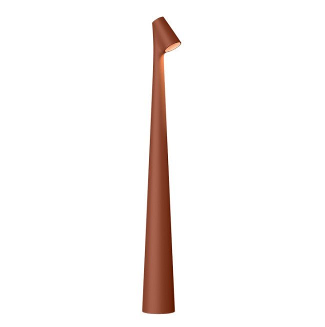 Lampa Stołowa Minimalistyczna Bezprzewodowa z Funkcją Ściemniania i Regulacją Temperatury Barwowej - Czerwony