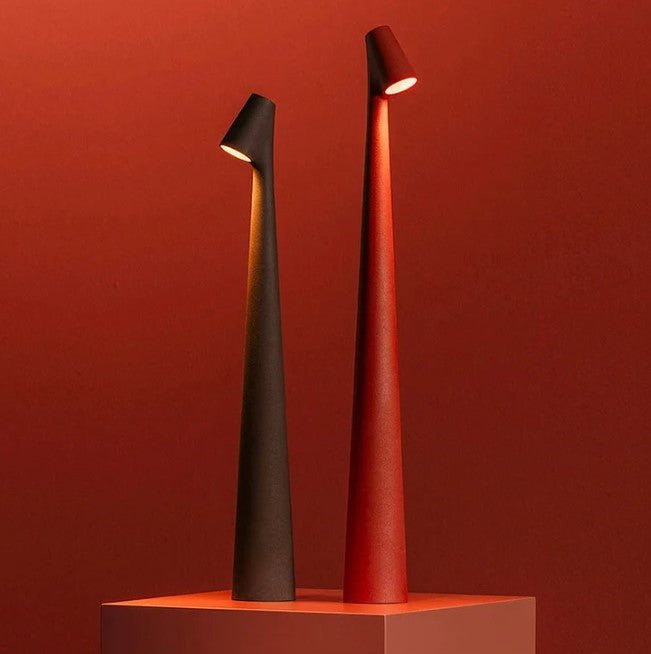 Lampa Stołowa Minimalistyczna Bezprzewodowa z Funkcją Ściemniania i Regulacją Temperatury Barwowej - 4
