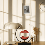 Lampa Stołowa Modern z Ruchomym Piaskiem i Podświetleniem