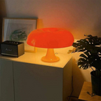 Lampa Stołowa Retro w Kształcie Grzyba z Kloszem - 5