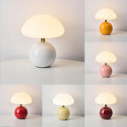 Lampa Stołowa Retro w Kształcie Grzyba z Regulowanym Światłem - 17