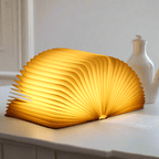 Lampa Stołowa w Kształcie Książki z Funkcją Ściemniania i Ładowaniem USB - 5