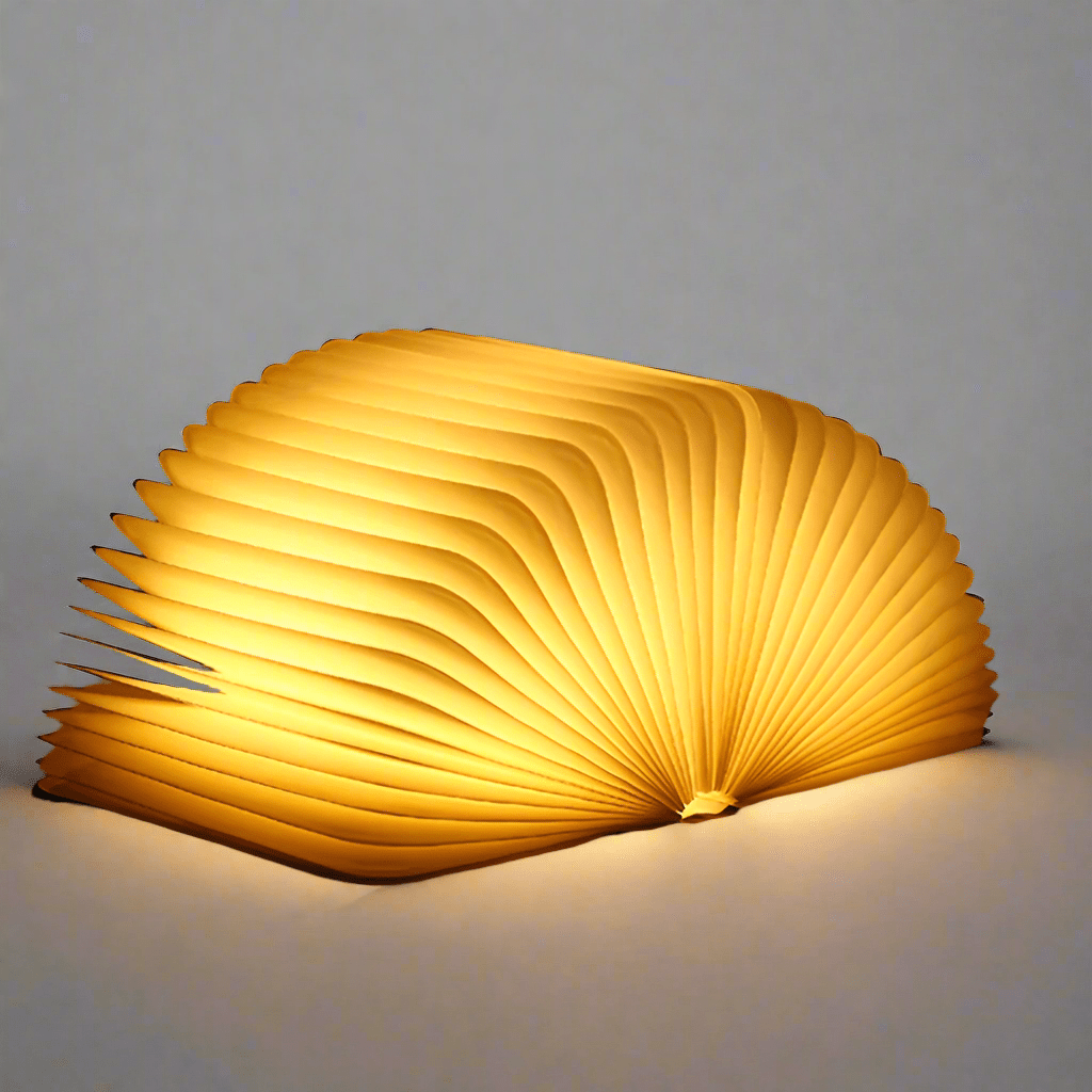 Lampa Stołowa w Kształcie Książki z Funkcją Ściemniania i Ładowaniem USB - 6
