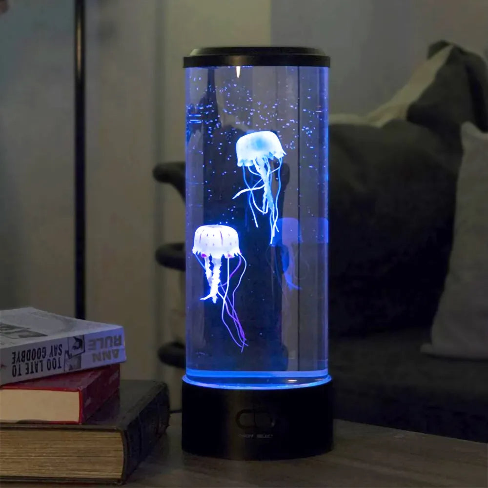 Lampa Stołowa z Meduzami i Zmieniającymi się Kolorami - 3