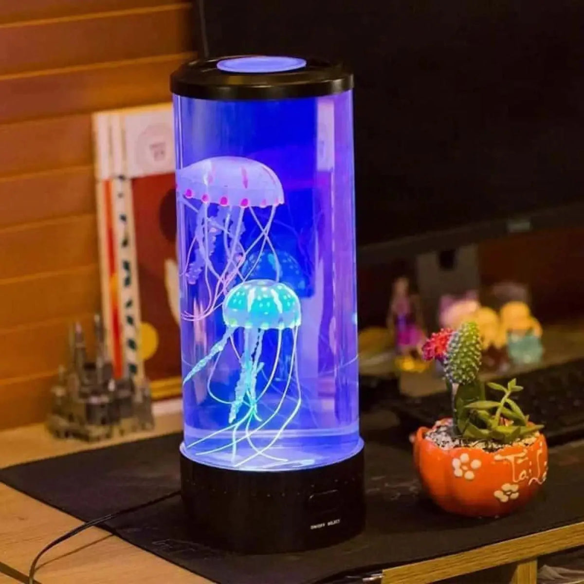 Lampa Stołowa z Meduzami Zmieniająca Kolory z Pilotem - 4