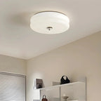 Lampa Sufitowa Art Deco z Okrągłym Kloszem w Stylu Vintage - 18