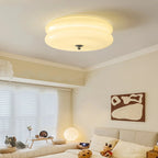 Lampa Sufitowa Art Deco z Okrągłym Kloszem w Stylu Vintage - 8