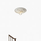 Lampa Sufitowa Art Deco z Ozdobną Rozetą Sufitową - 2