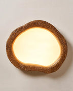 Lampa Sufitowa Boho z Organiczną Ramą w Stylu Drewna - 9