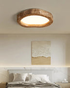 Lampa Sufitowa Boho z Organiczną Ramą w Stylu Drewna - 6