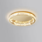 Lampa Sufitowa Glamour z Kryształami w Okrągłej Oprawie - 20