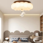 Lampa Sufitowa LED w Kształcie Chmury z Figurką Misia - 10
