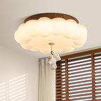 Lampa Sufitowa LED w Kształcie Chmury z Figurką Misia - 4