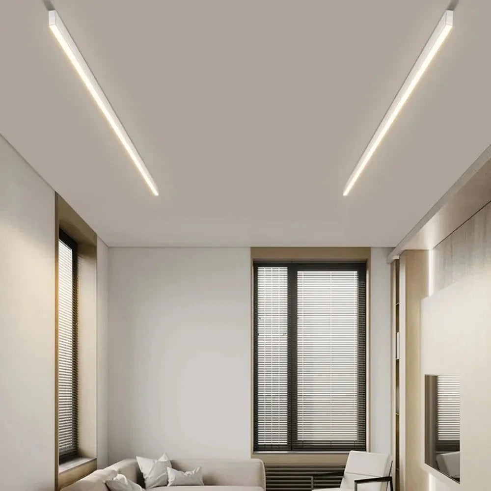 Lampa Sufitowa Minimalistyczna Liniowa z Regulacją Temperatury Barwowej - 12