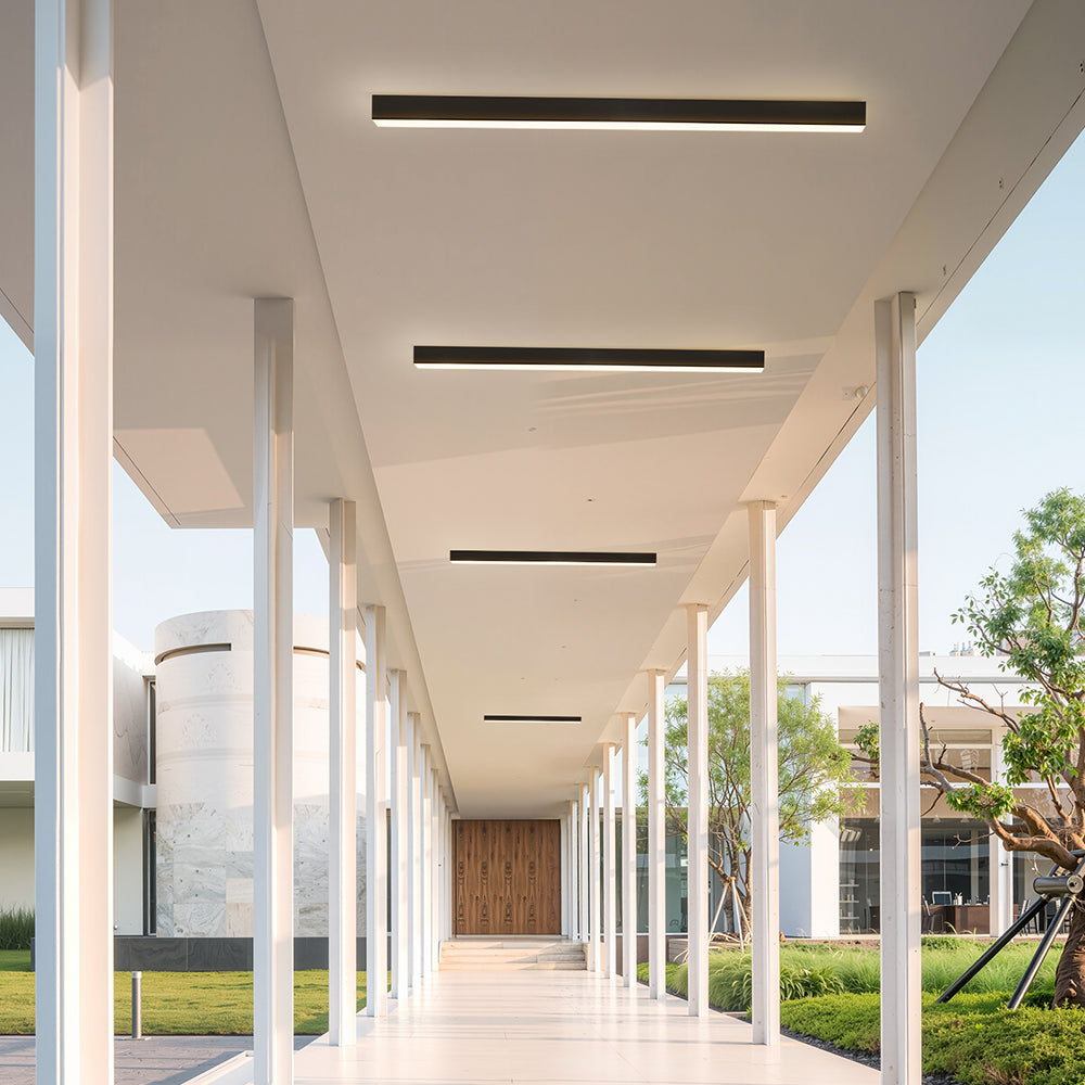 Lampa Sufitowa Minimalistyczna Liniowa z Regulacją Temperatury Barwowej - 15