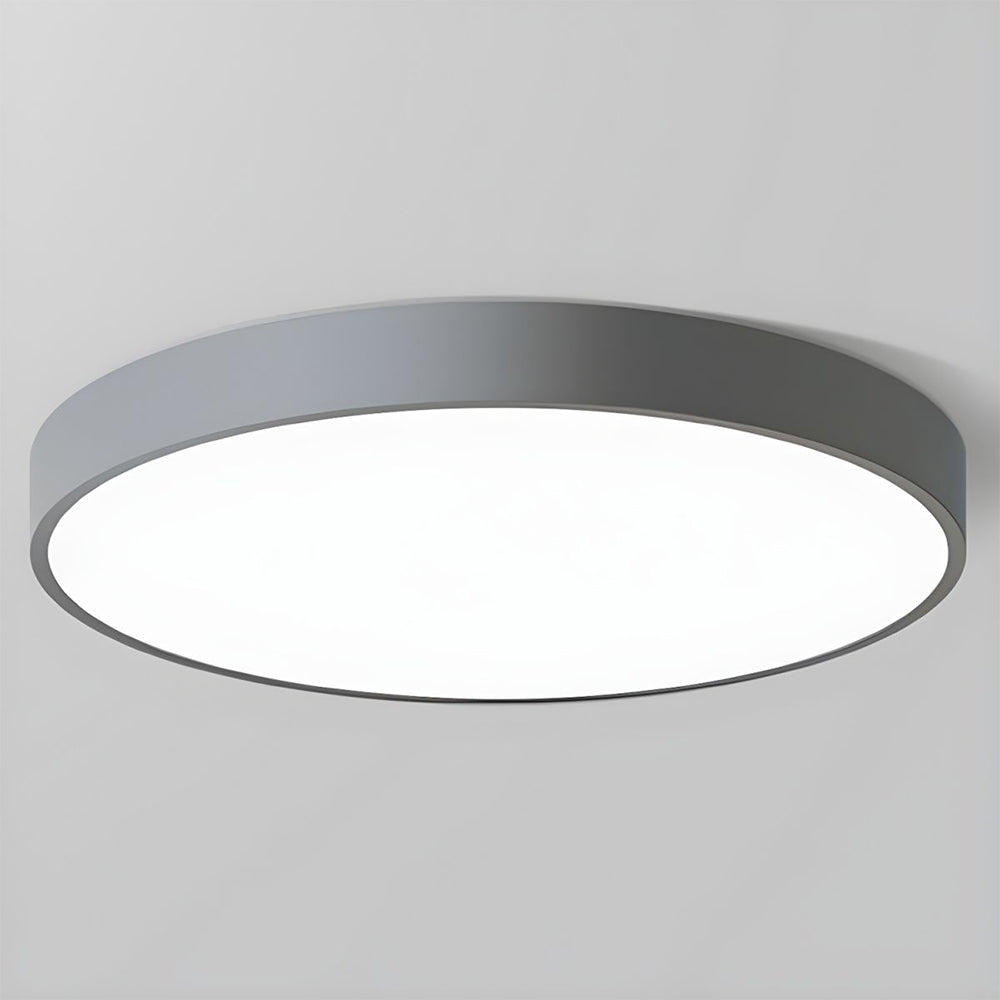 Lampa Sufitowa Minimalistyczna Okrągła Plafon z Wbudowanym LED - 13