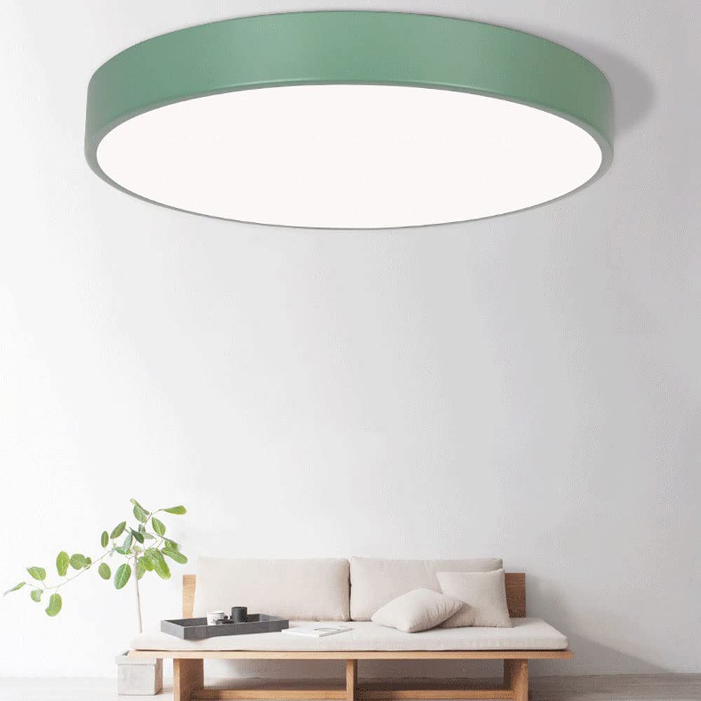 Lampa Sufitowa Minimalistyczna Okrągła Plafon z Wbudowanym LED - 20