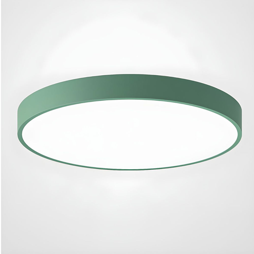 Lampa Sufitowa Minimalistyczna Okrągła Plafon z Wbudowanym LED - 21