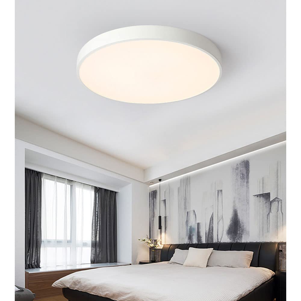 Lampa Sufitowa Minimalistyczna Okrągła Plafon z Wbudowanym LED - 26