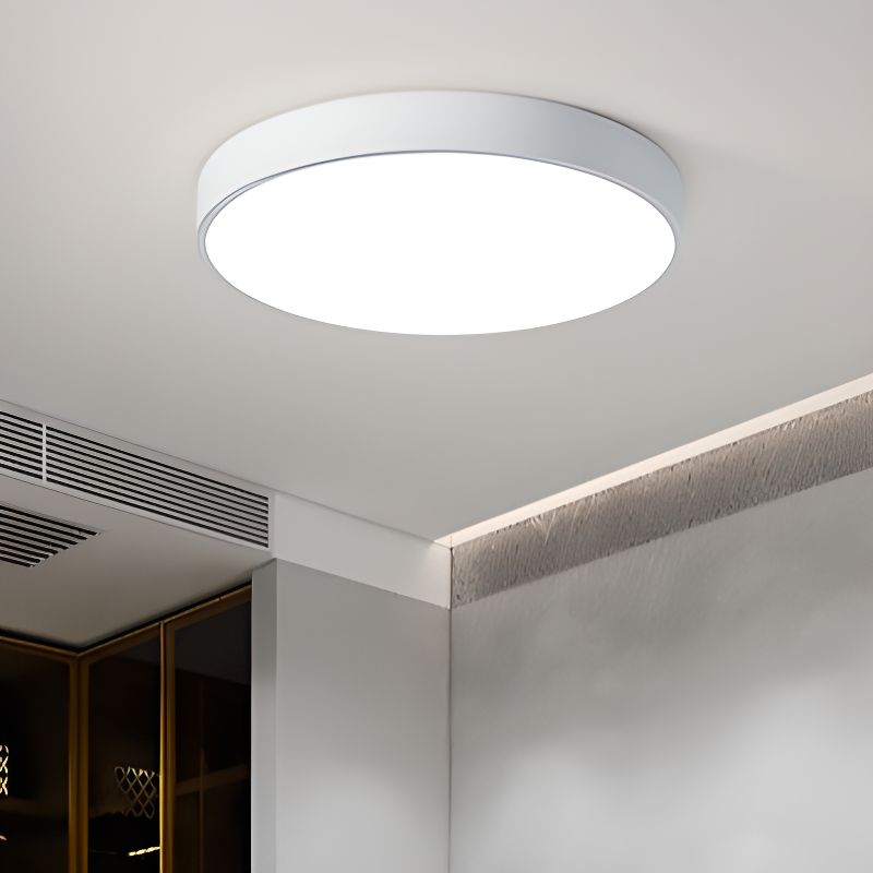 Lampa Sufitowa Minimalistyczna Okrągła Plafon z Wbudowanym LED - 27