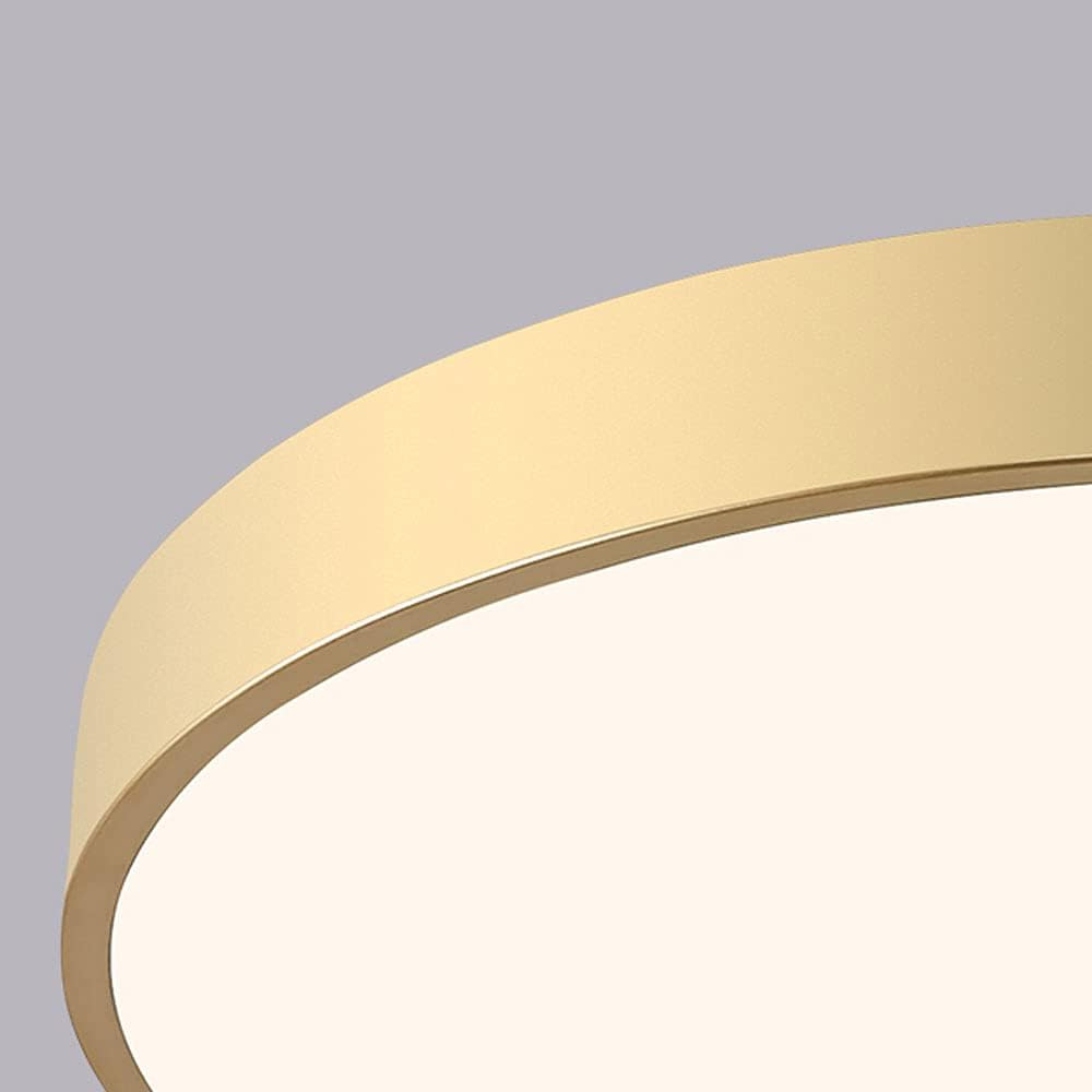 Lampa Sufitowa Minimalistyczna Okrągła Plafon z Wbudowanym LED - 31
