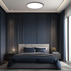 Lampa Sufitowa Minimalistyczna Okrągła Plafoniera z Wbudowanym LED - 11