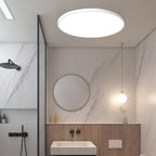 Lampa Sufitowa Minimalistyczna Okrągła Plafoniera z Wbudowanym LED - 13
