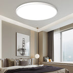 Lampa Sufitowa Minimalistyczna Okrągła Plafoniera z Wbudowanym LED - 14