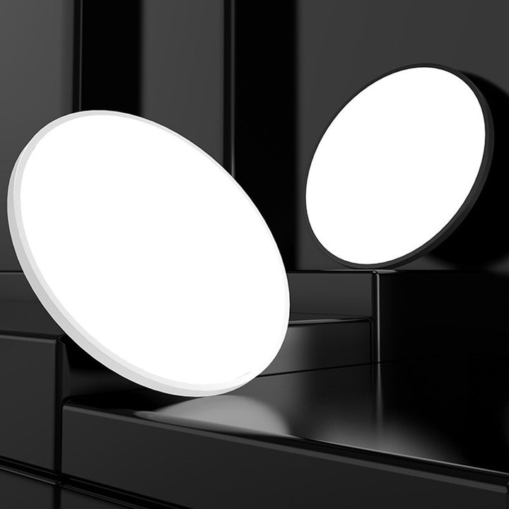 Lampa Sufitowa Minimalistyczna Okrągła Plafoniera z Wbudowanym LED - 17