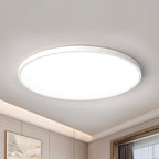 Lampa Sufitowa Minimalistyczna Okrągła Plafoniera z Wbudowanym LED - Biały
