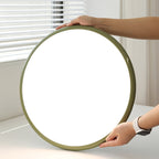 Lampa Sufitowa Minimalistyczna Okrągła z Obrotową Głowicą i Pilotem - 7