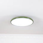 Lampa Sufitowa Minimalistyczna Okrągła z Obrotową Głowicą i Pilotem - 8