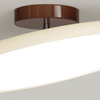 Lampa Sufitowa Minimalistyczna Okrągła z Obrotową Głowicą i Pilotem - 12